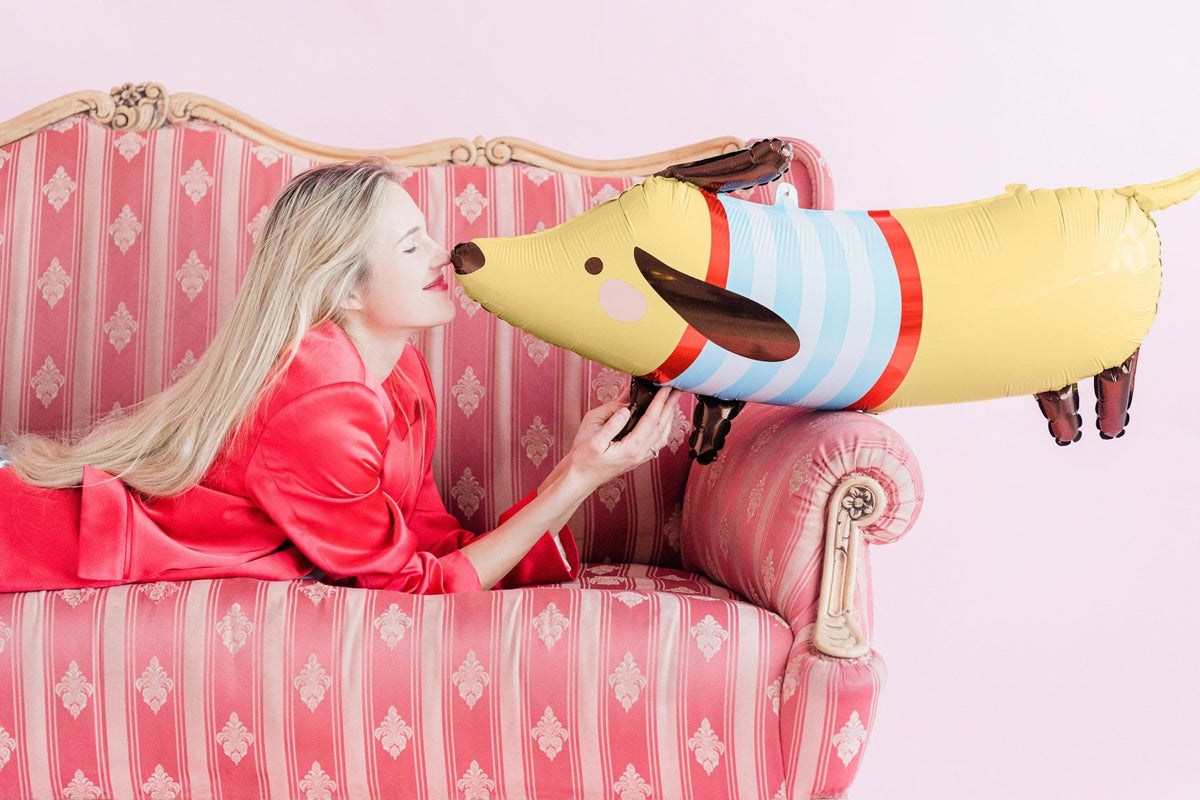 Weiner Dog Balloon - Stesha Party