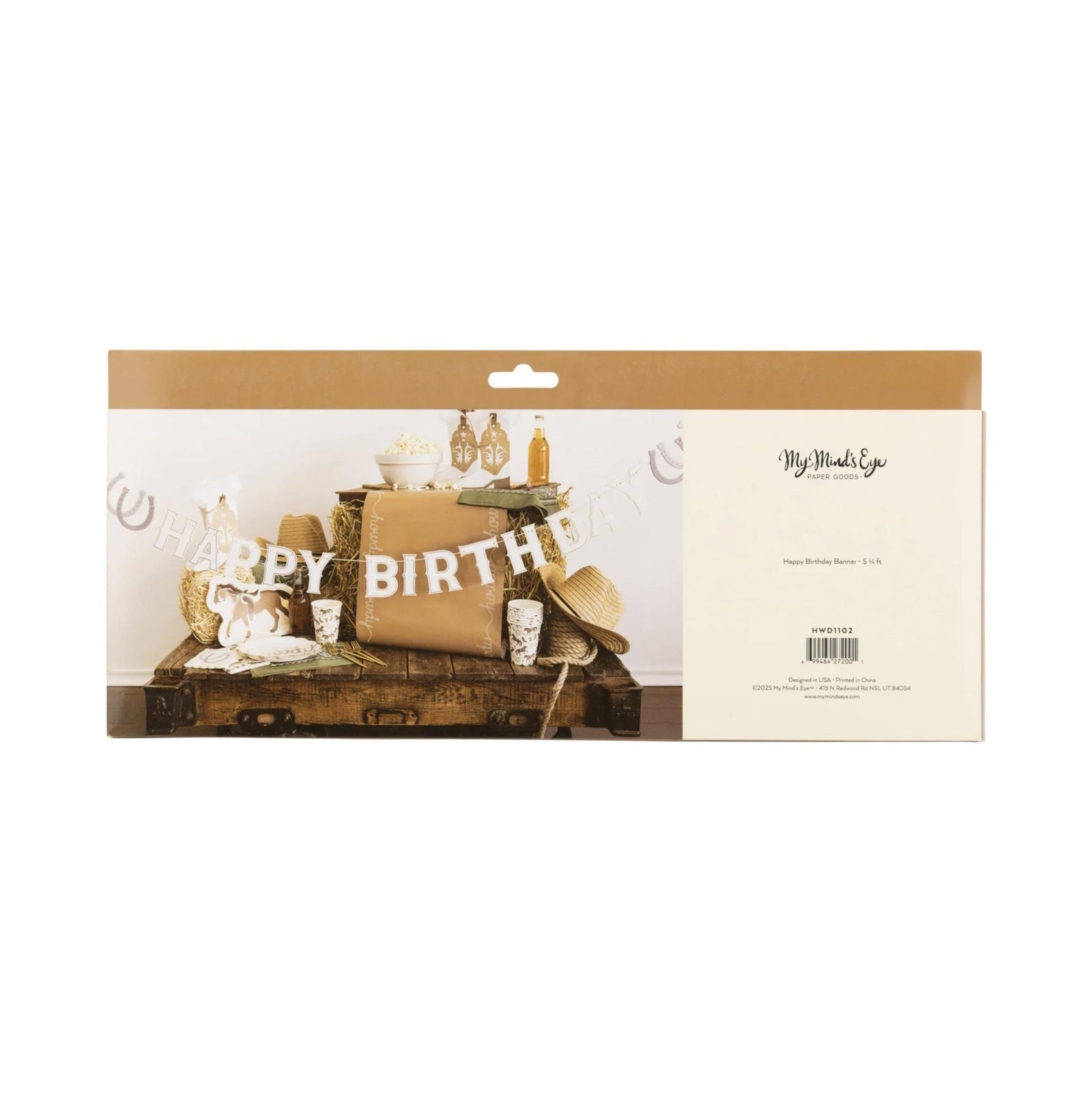 Western Birthday Banner - Stesha Party