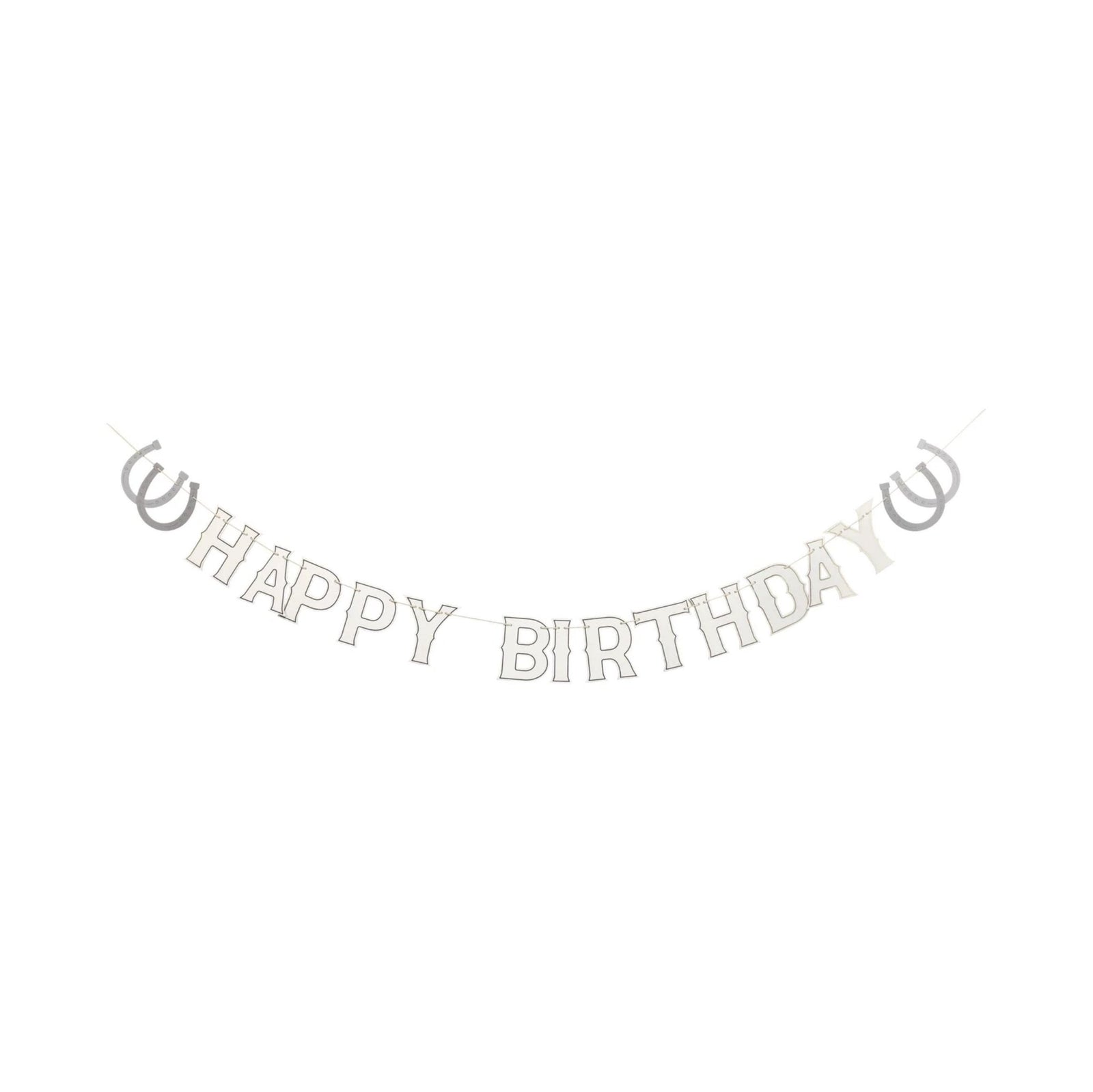 Western Birthday Banner - Stesha Party