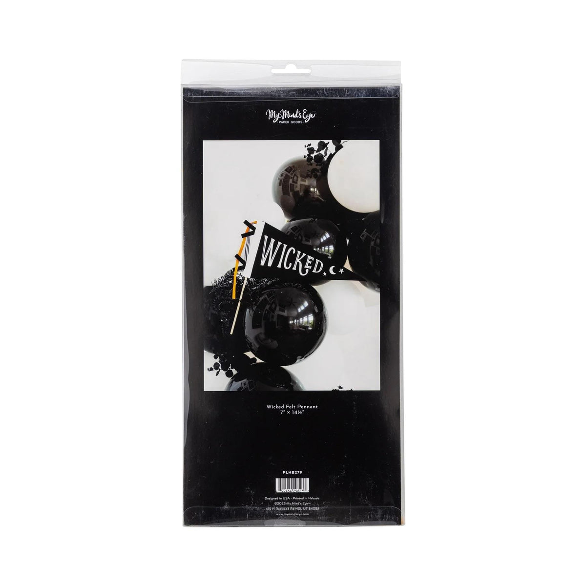 Wicked Felt Pennant Banner - Stesha Party