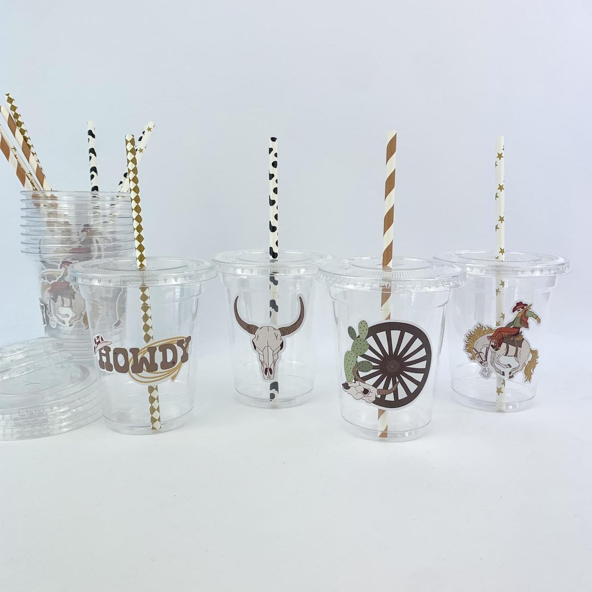 Wild West Party Cups 12ct - Stesha Party