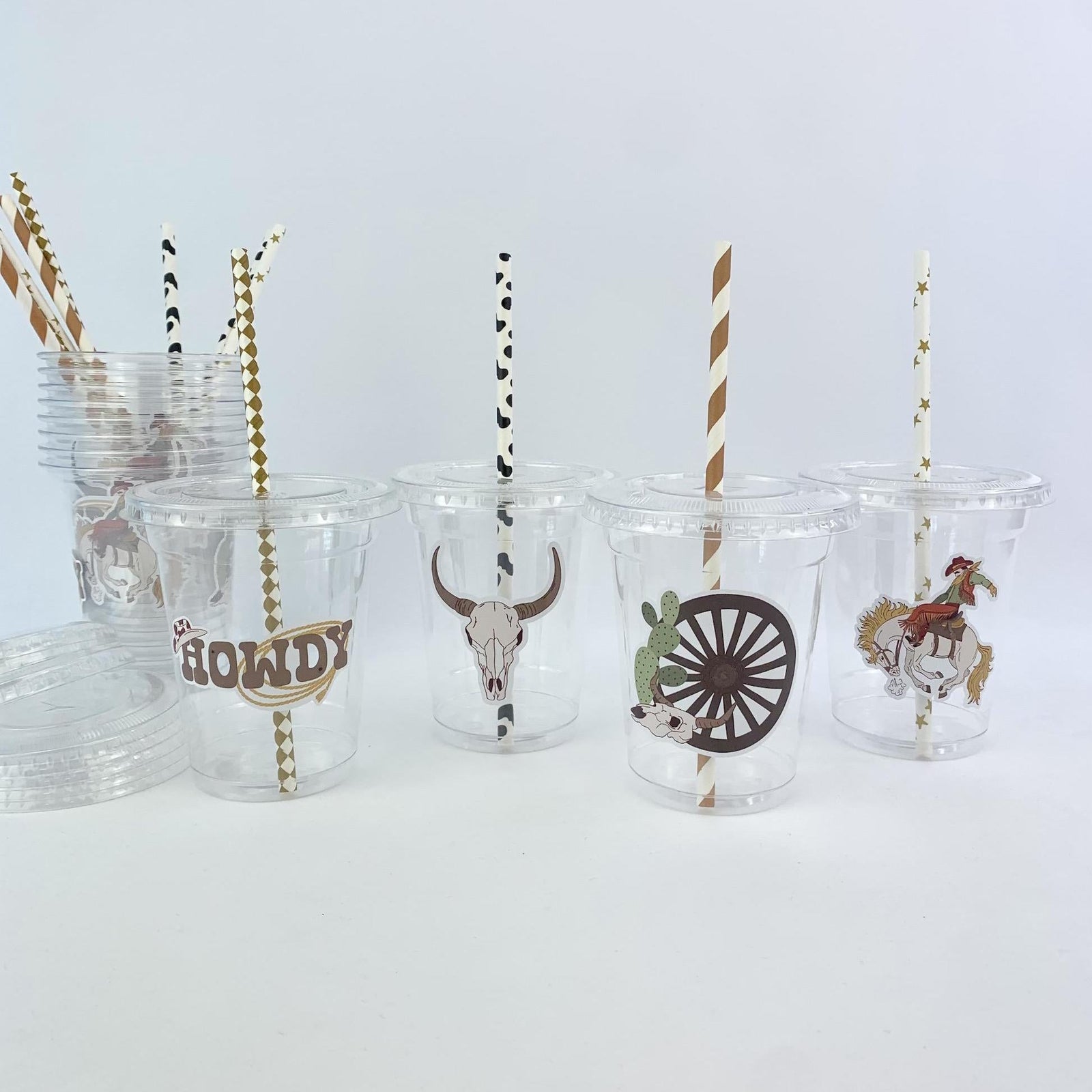 Wild West Party Cups 12ct - Stesha Party