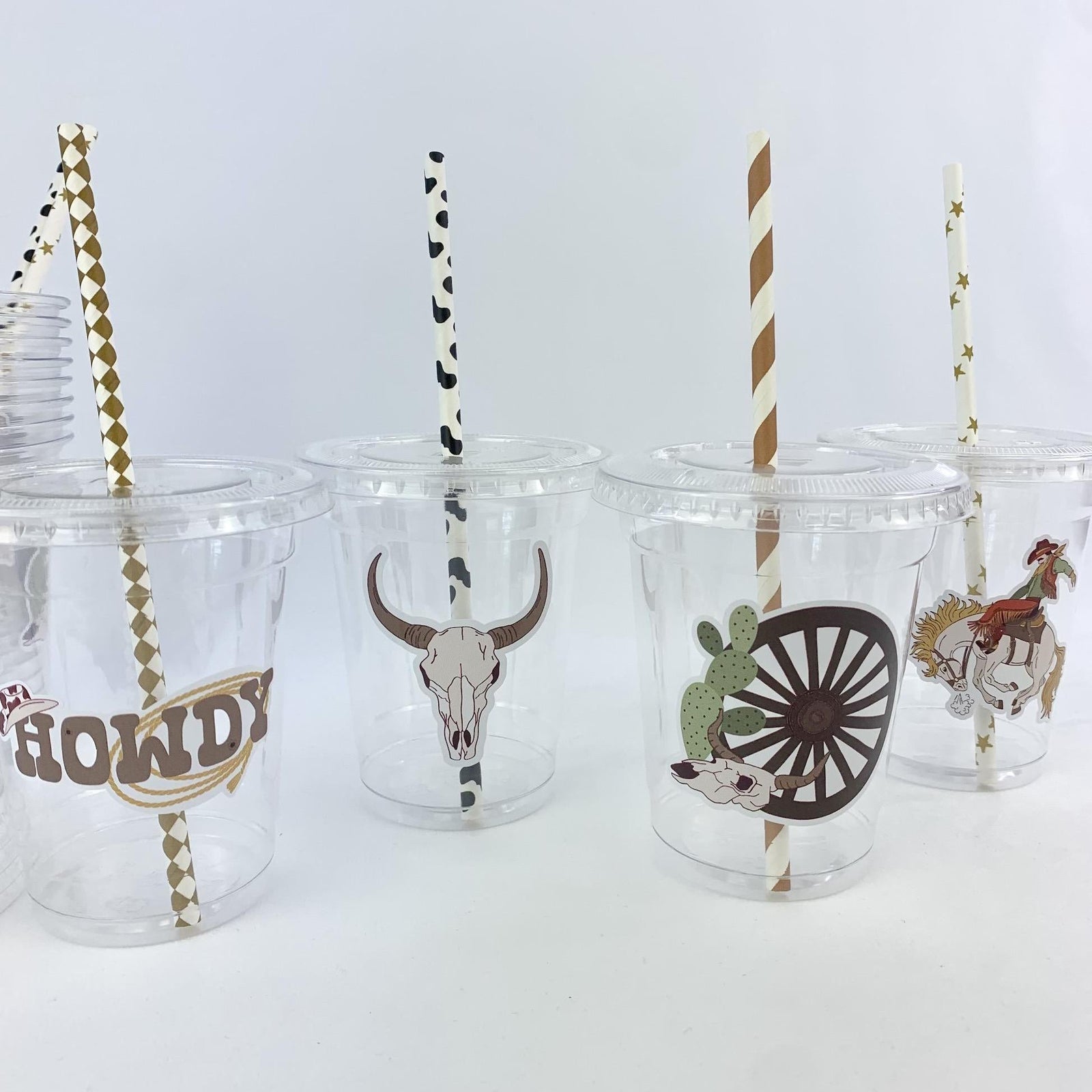 Wild West Party Cups 12ct - Stesha Party