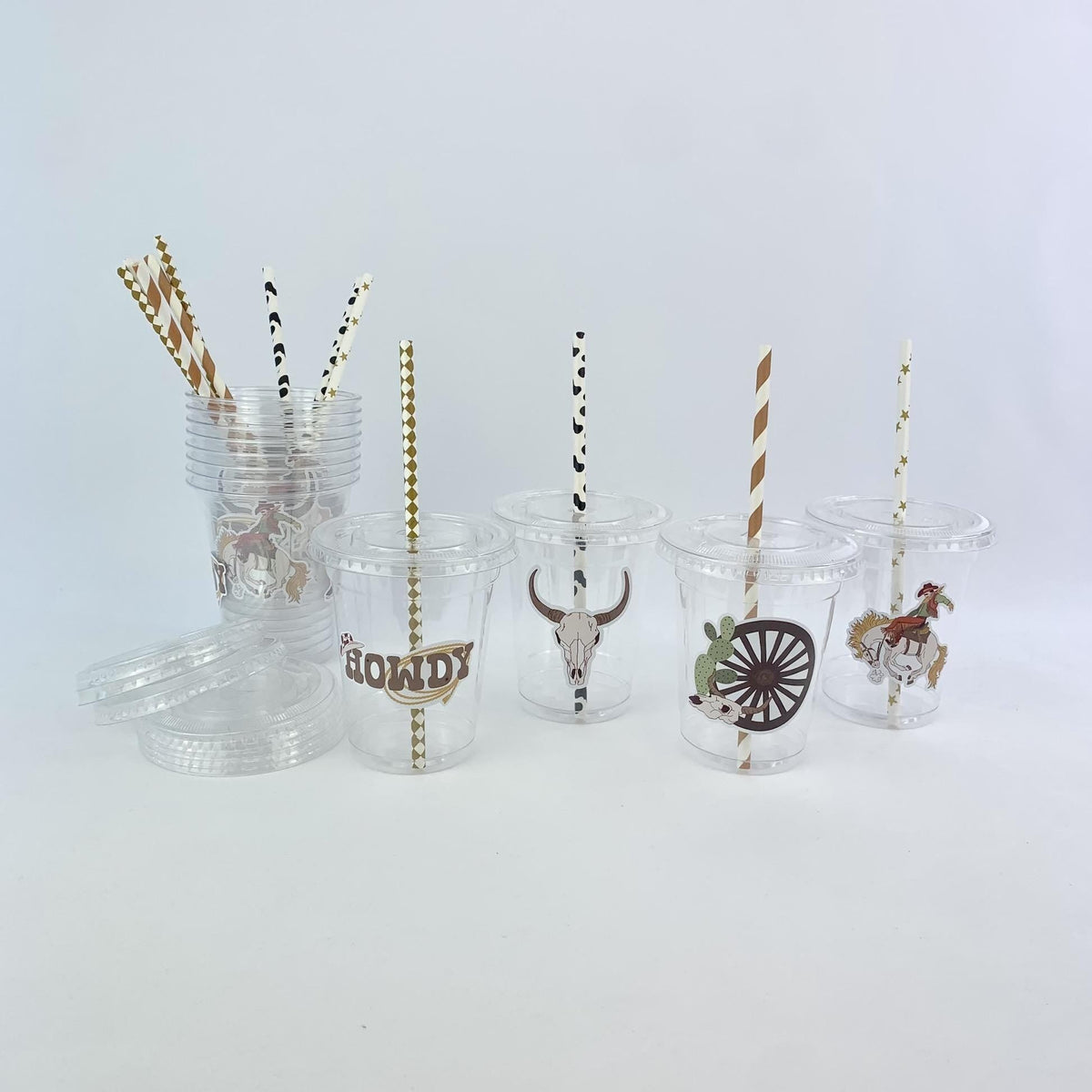 Wild West Party Cups 12ct - Stesha Party