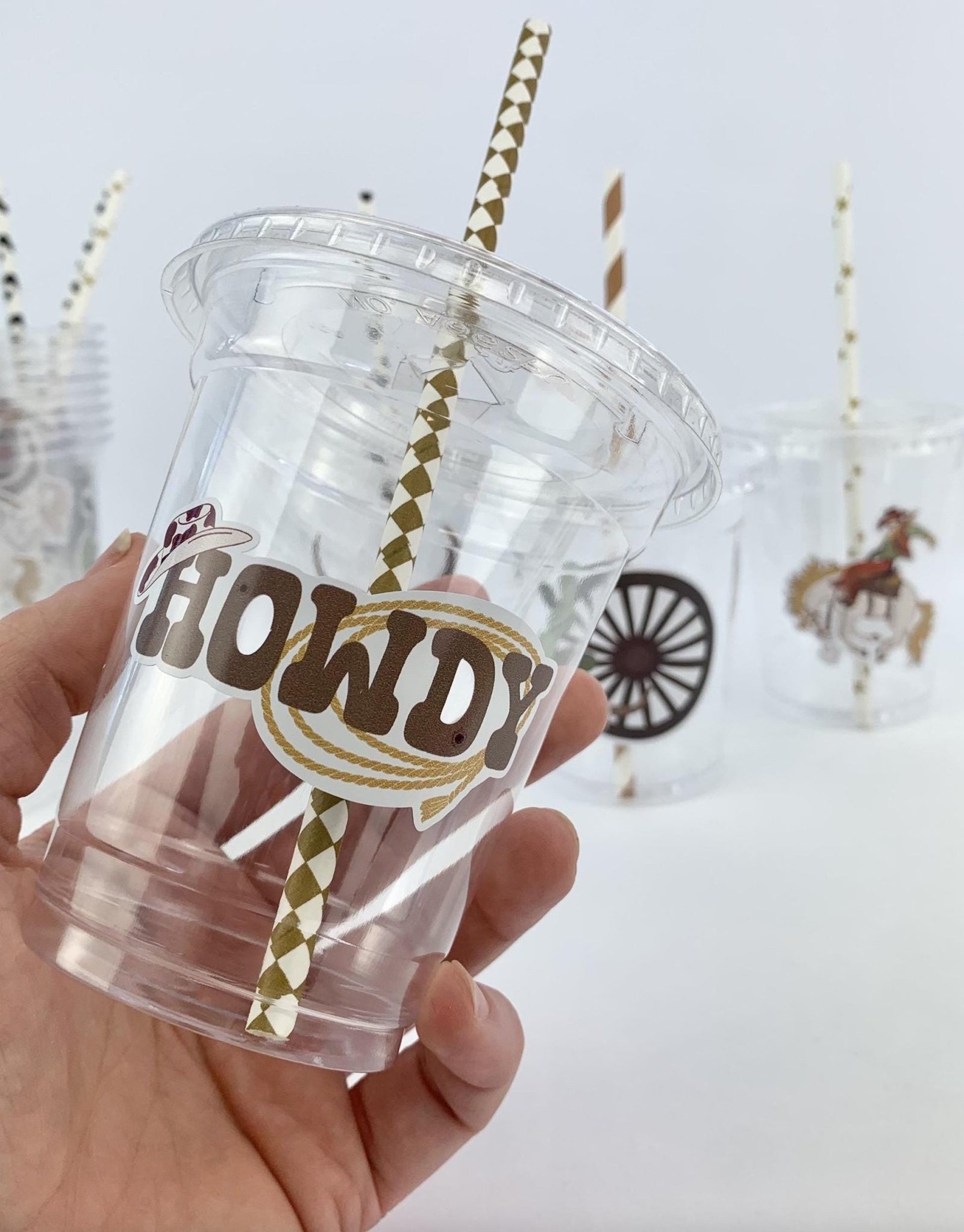 Wild West Party Cups 12ct - Stesha Party
