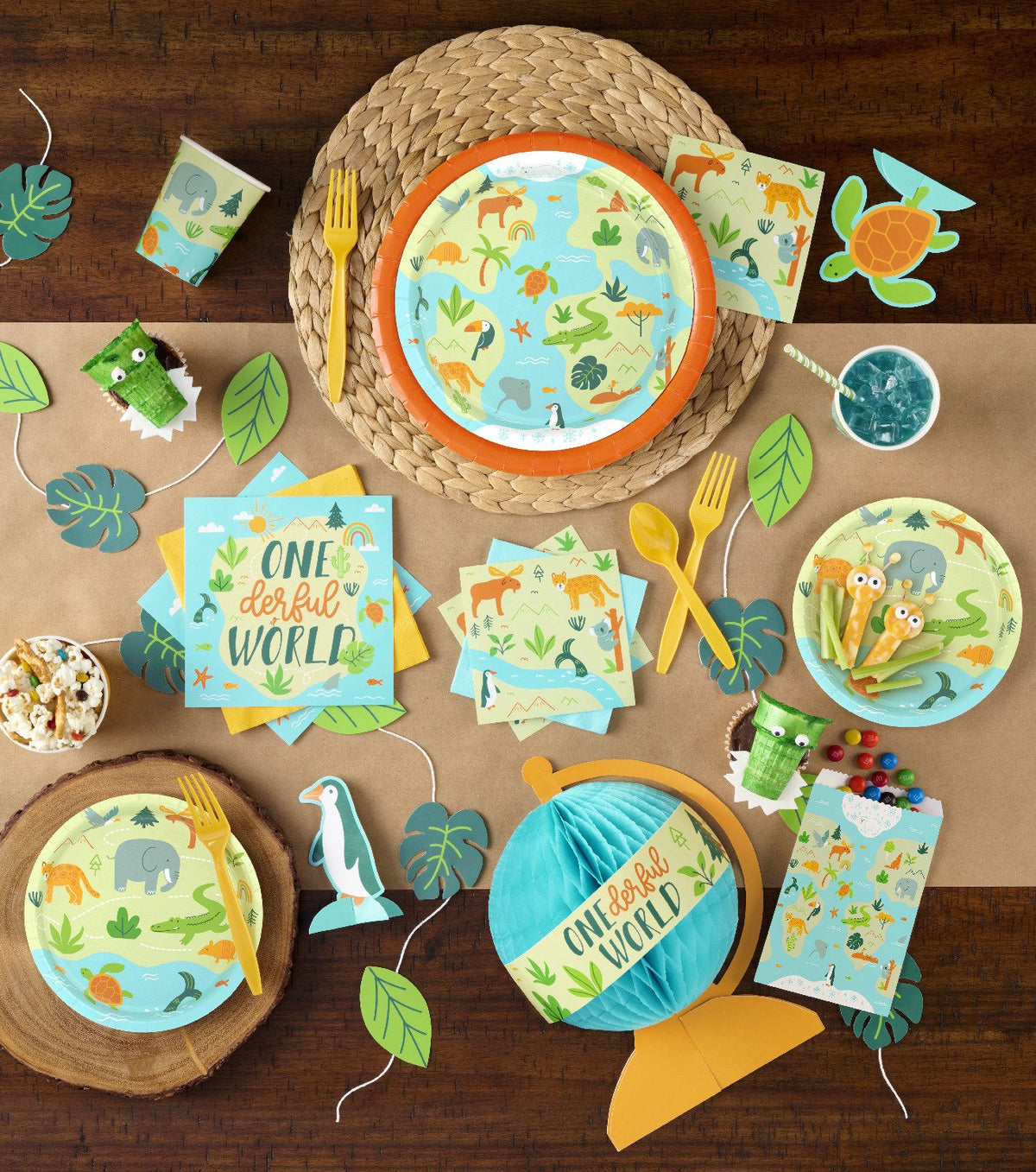 Wilderness Party Napkins - Stesha Party