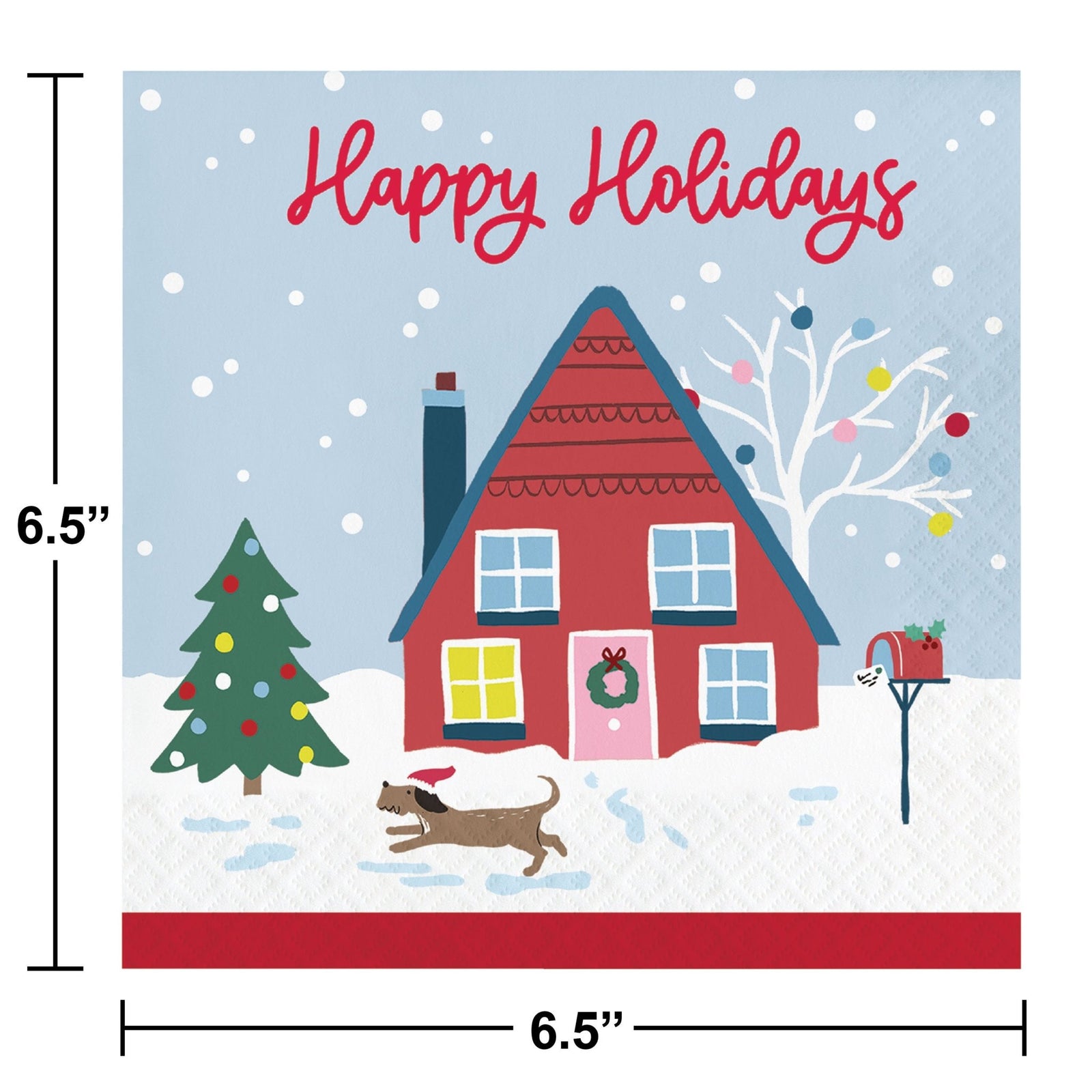 Winter Village Party Supplies Set - Stesha Party