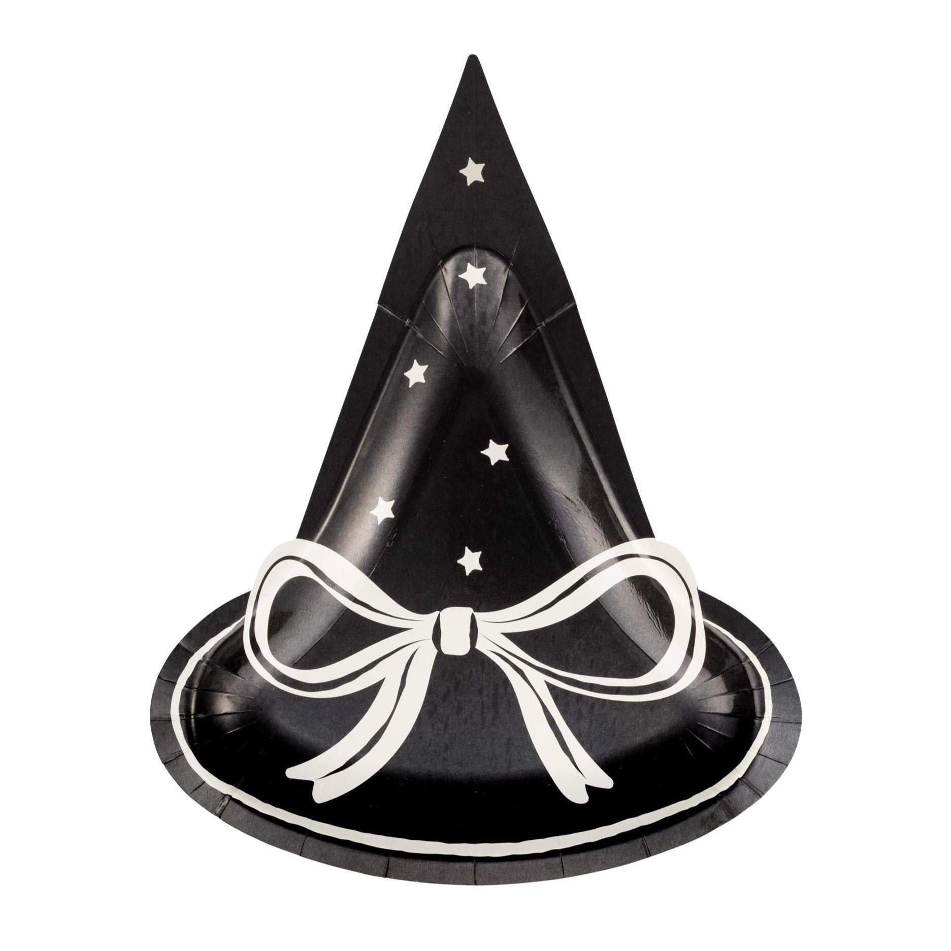 Witch Hat Paper Plates 8ct - Stesha Party