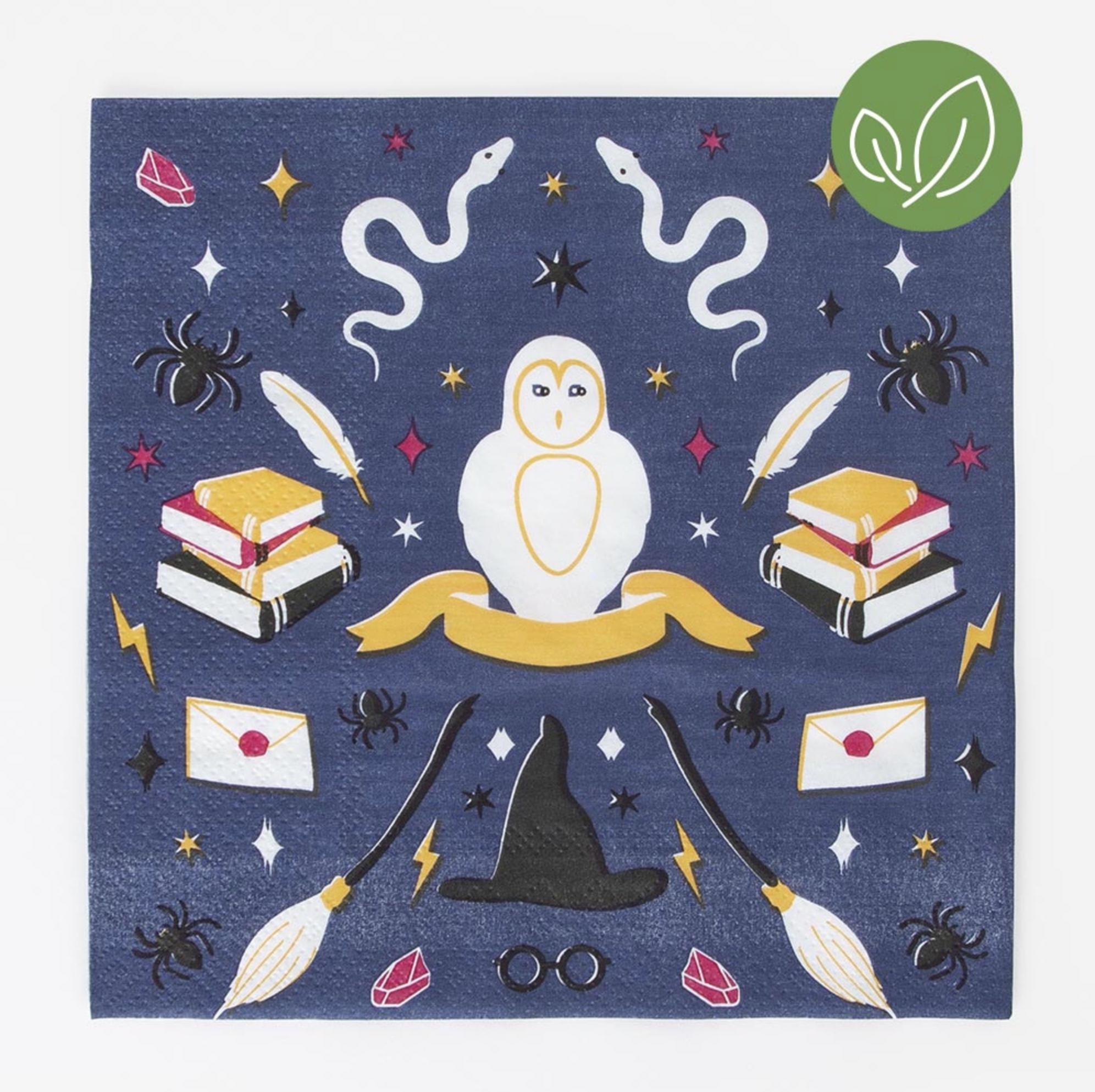 Wizard Party Napkins - Stesha Party
