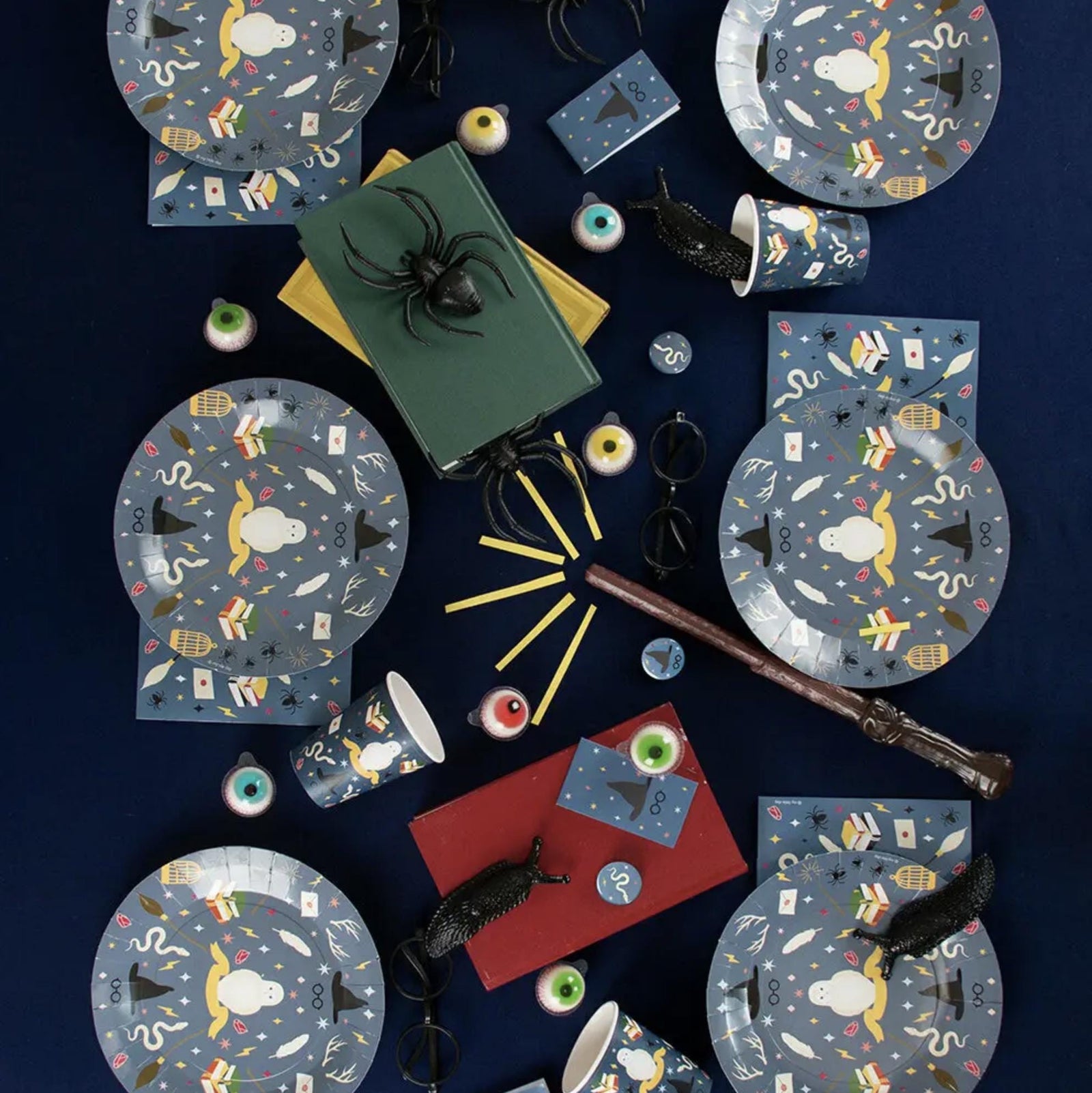 Wizard Party Plates - Stesha Party