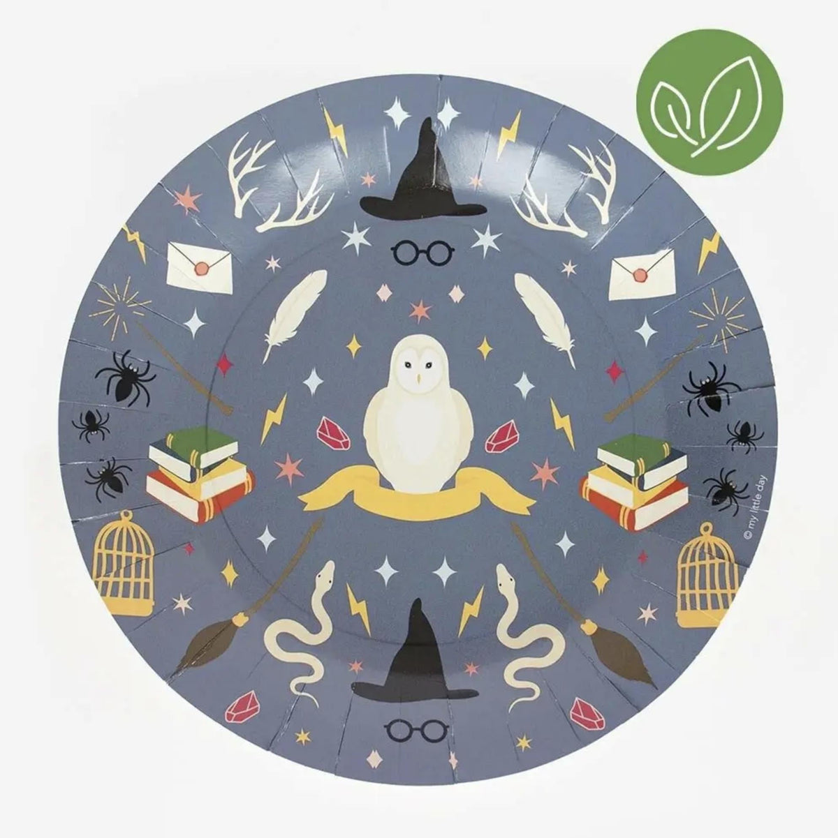 Wizard Party Plates - Stesha Party