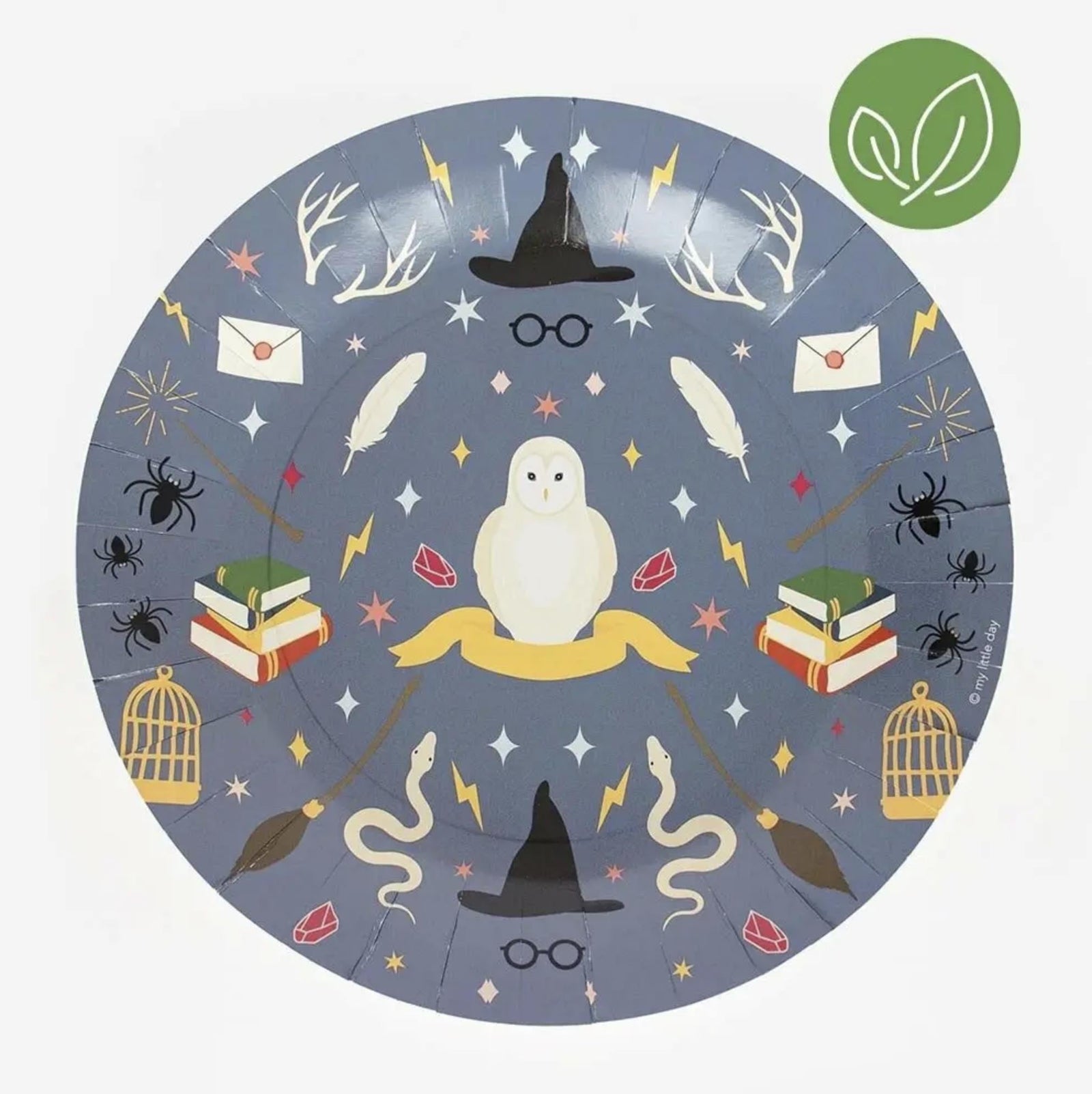 Wizard Party Plates - Stesha Party