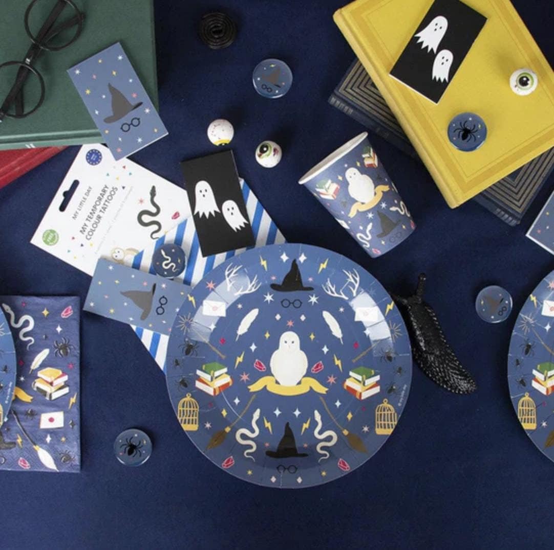 Wizard Party Plates - Stesha Party