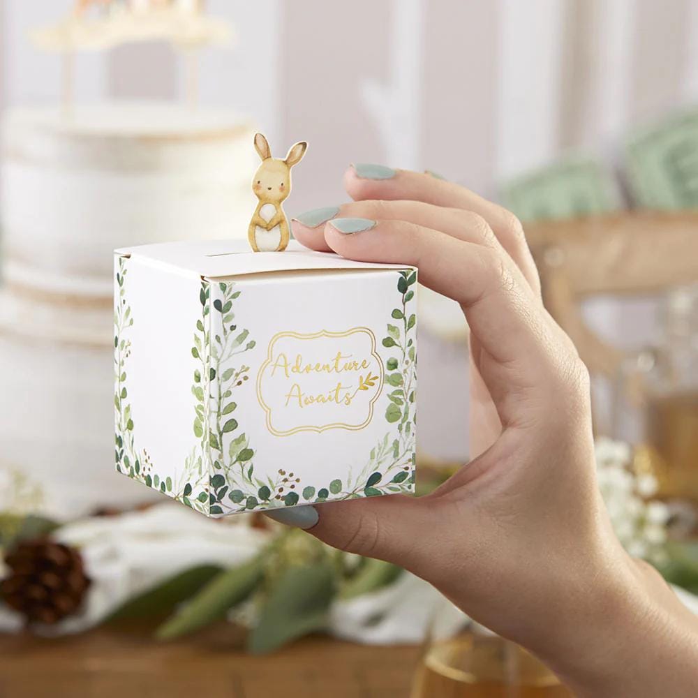 Woodland Baby Favor Boxes 24ct - Stesha Party