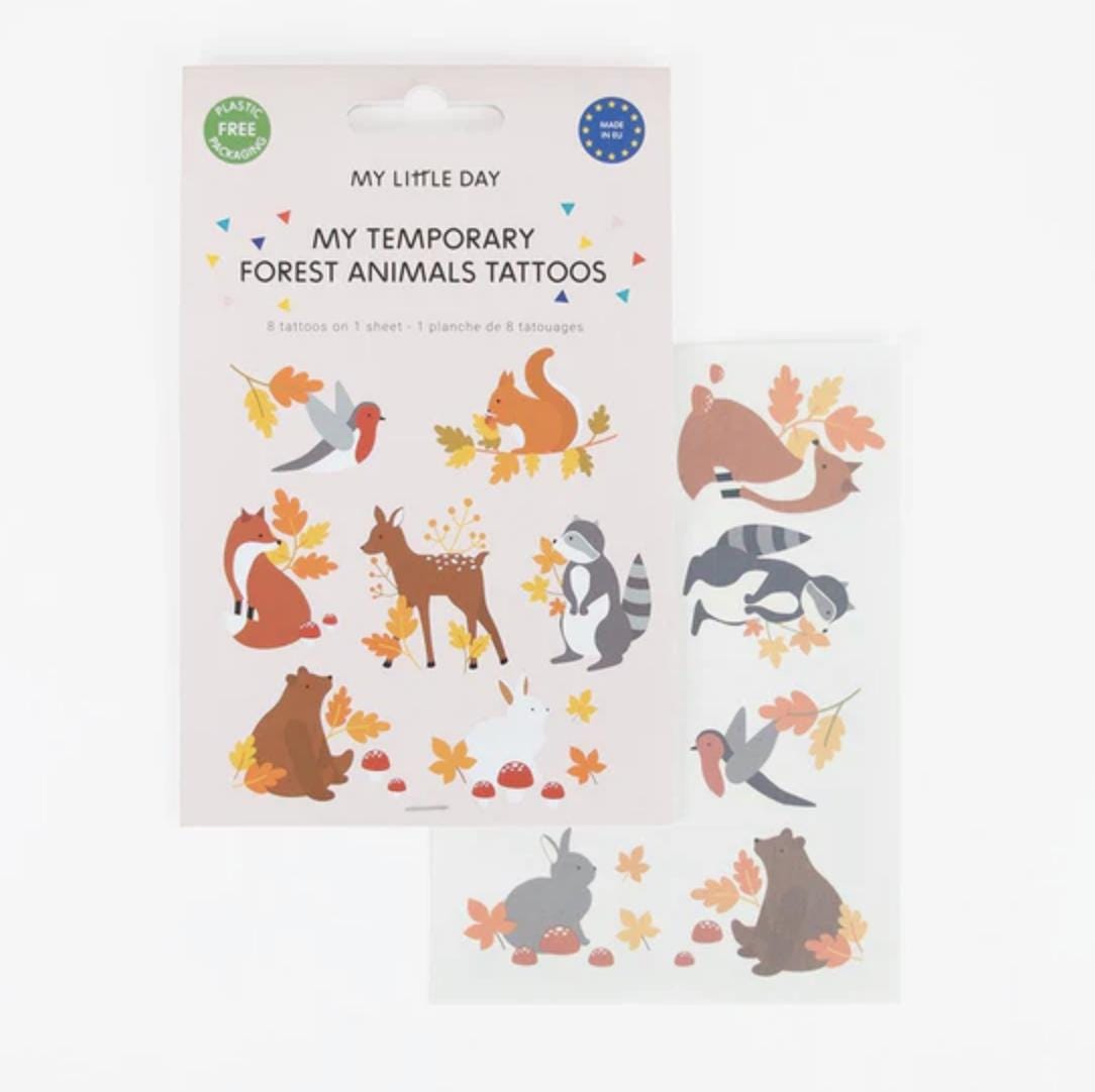 Woodland Temporary Tattoos - Stesha Party