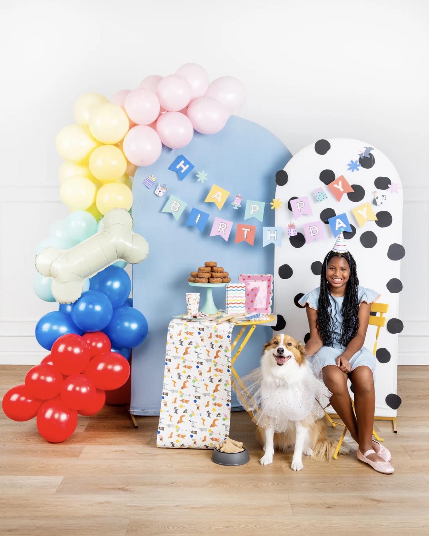 Woof Birthday Napkins 18ct - Stesha Party