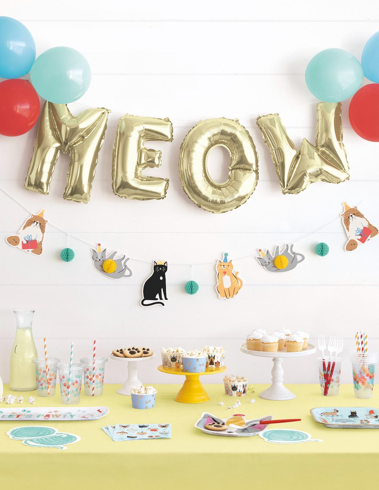 Yarn Ball Cat Napkins 16ct - Stesha Party