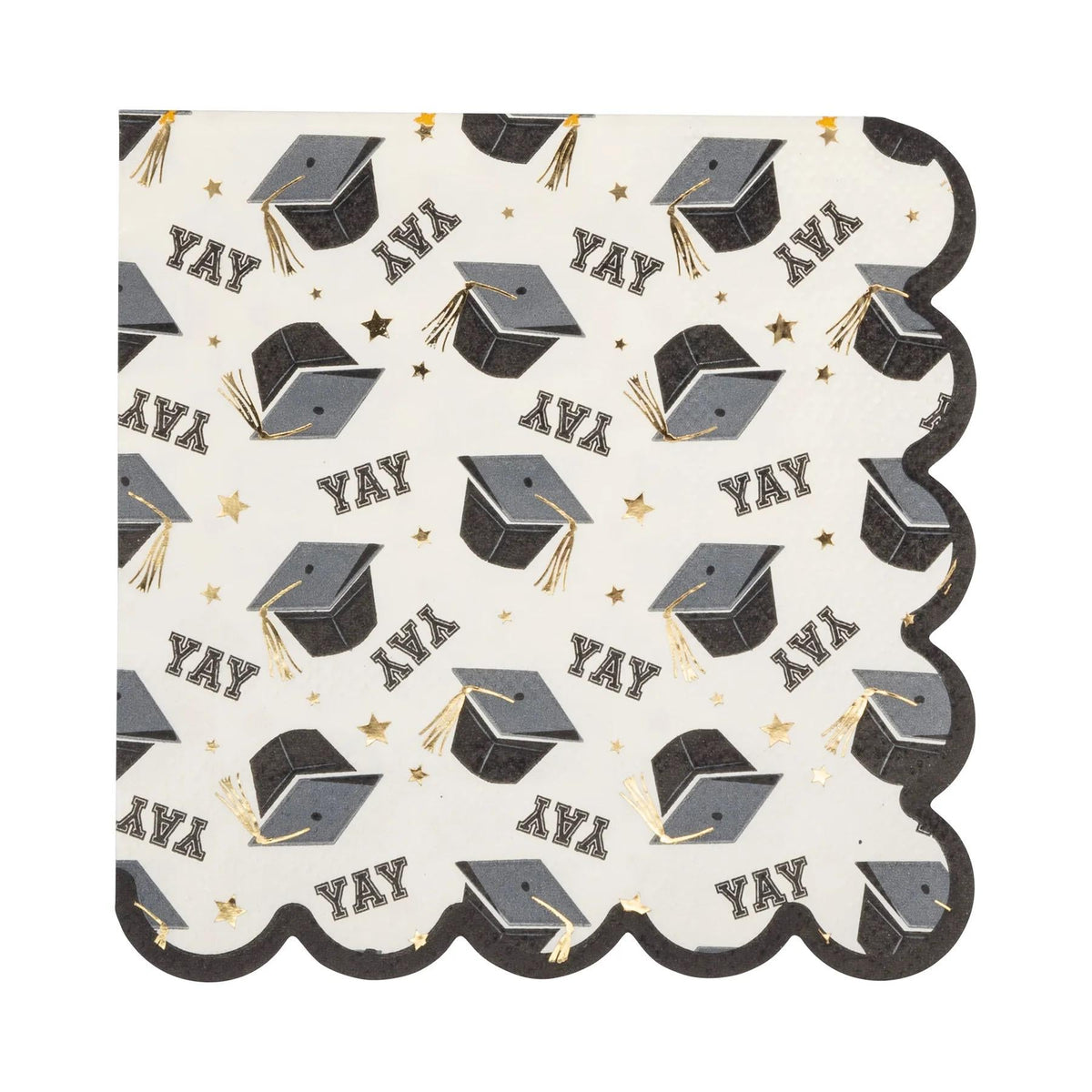 YAY Graduation Caps Napkins 18ct - Stesha Party