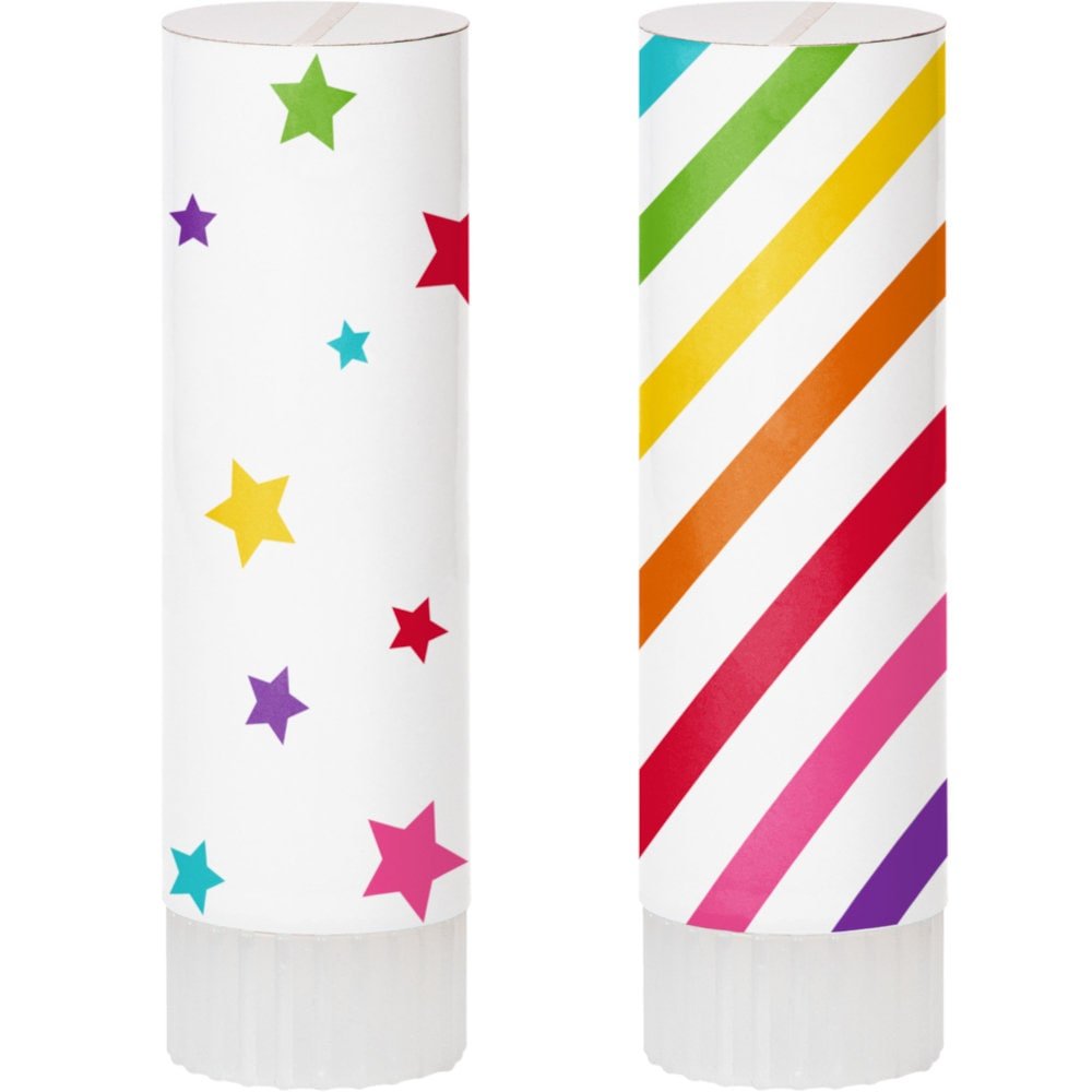 2 Rainbow Confetti Cannons - Stesha Party