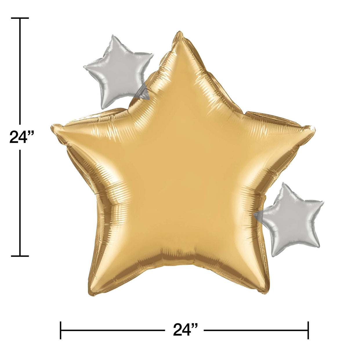 24" Star Balloon - Stesha Party