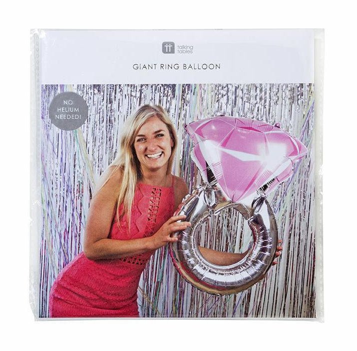 30" Wedding Ring Balloon - Stesha Party