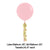 36" Pink & Gold Girl Baby Shower Tassel Balloon - Stesha Party