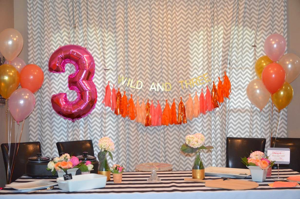 40" Pink Number Balloons - Stesha Party