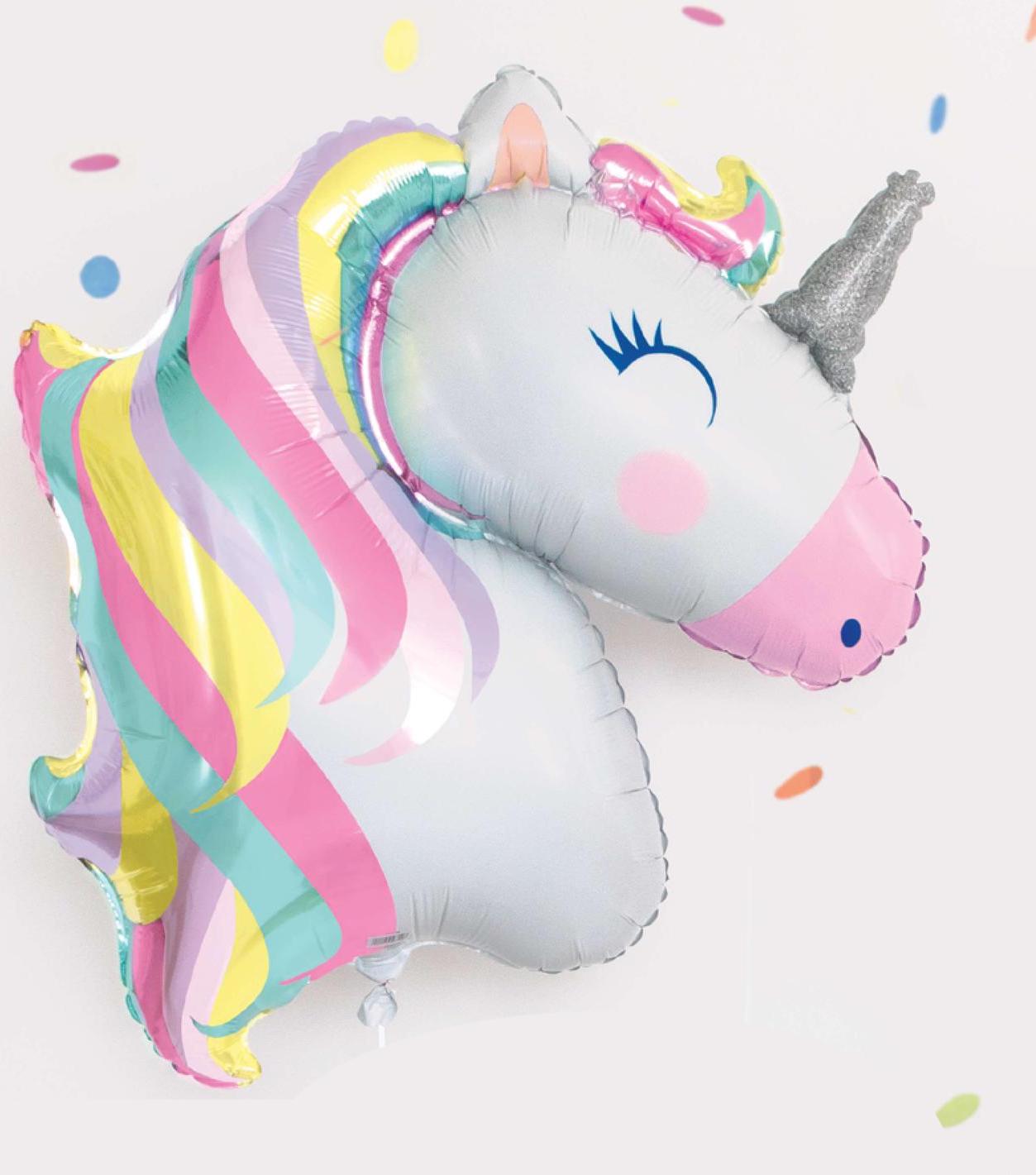 42" Unicorn Balloon - Stesha Party