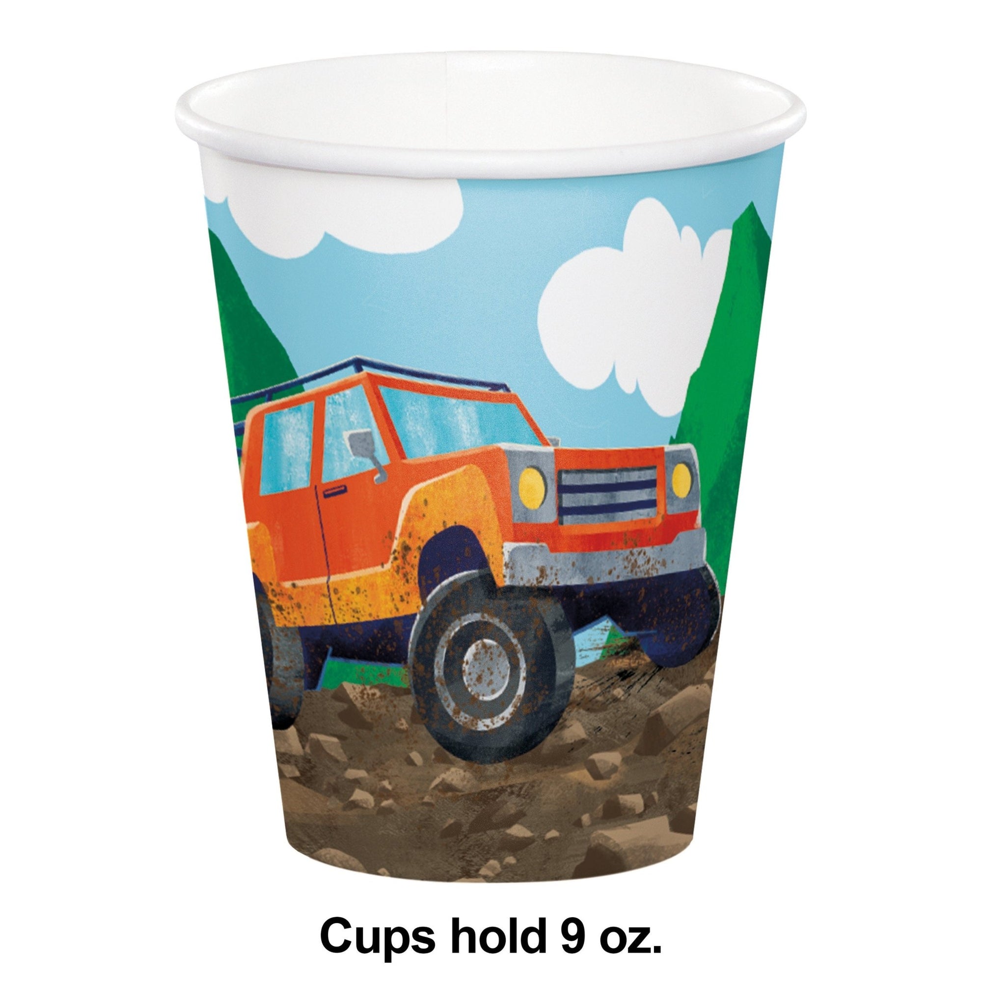 4x4 Adventure Party Cups - Stesha Party