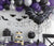 5 Halloween Confetti Bat Balloons - Stesha Party