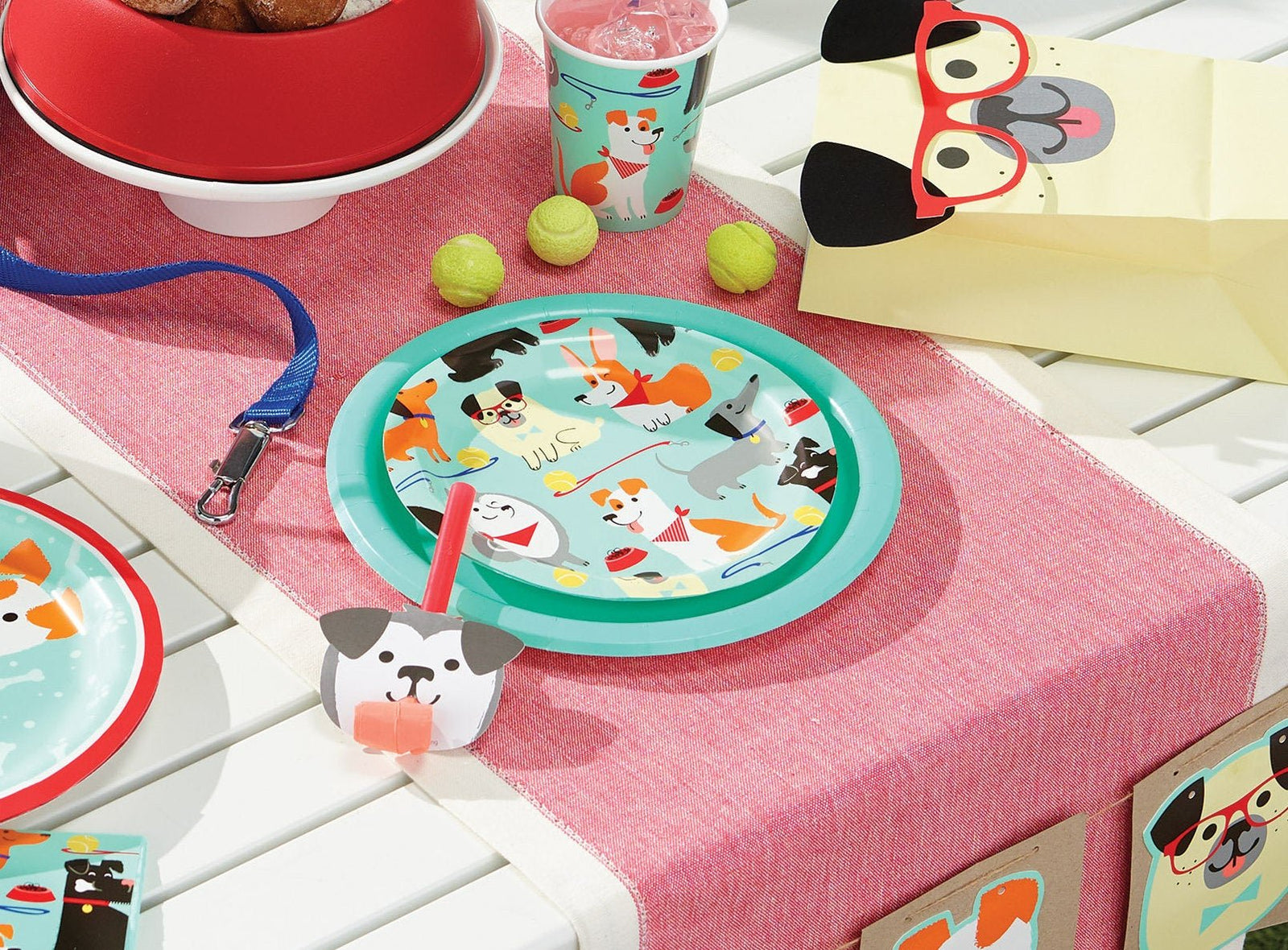 7" Puppy Party Plates - Stesha Party