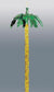 8' Tropical Palm Tree Hanging Party Decoration - Stesha Party