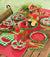 9" Red Watermelon Party Plates - Stesha Party