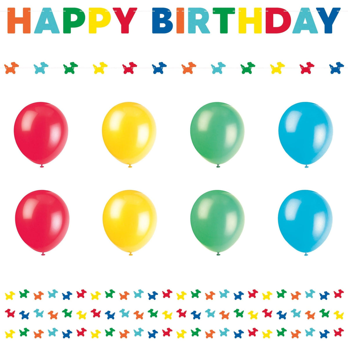 Ballon Dog Birthday Decoration Kit - Stesha Party