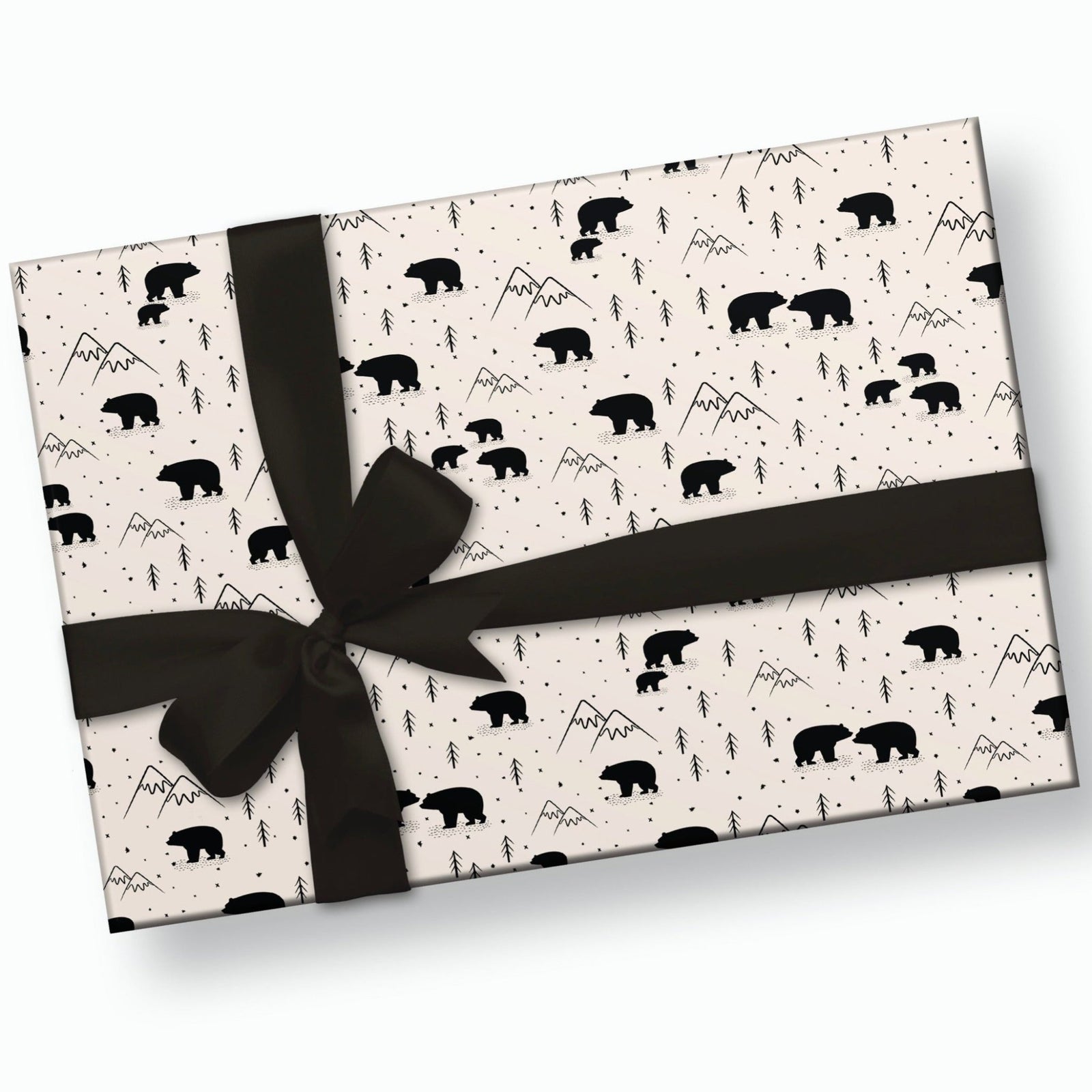 Bear Themed Wrapping Paper - Stesha Party