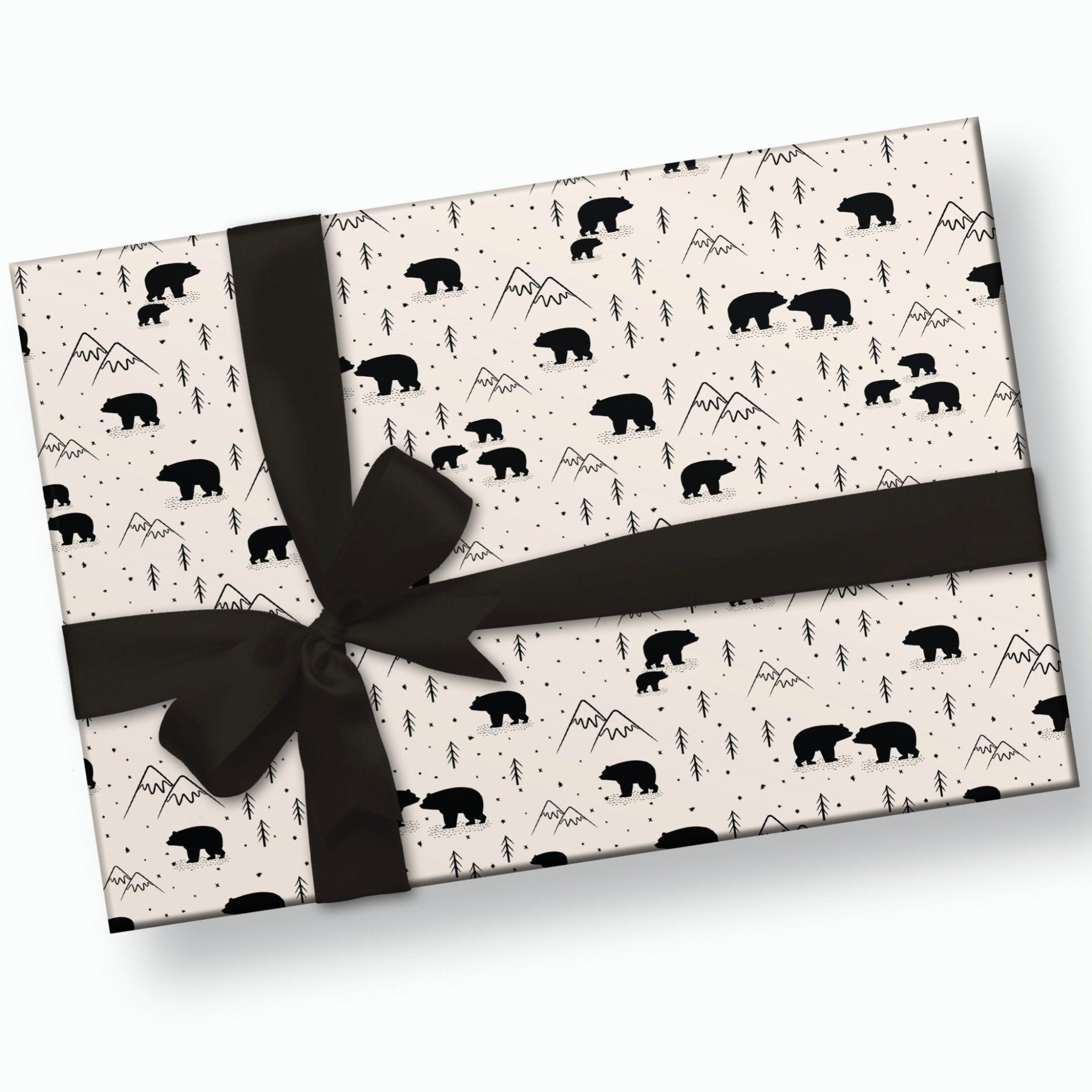 Woodland Animal Gift Wrap - Stesha Party - 1st birthday girl, animal,  animal gw