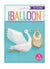 Blue & Gold "It's A Boy!" 62" Stork Balloon - Stesha Party