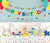 Blue Mini Balloon Dog Piñata - Stesha Party