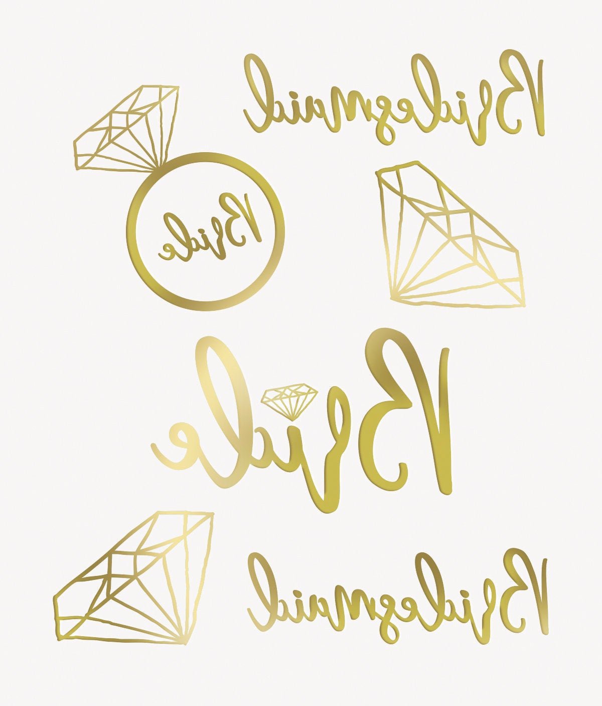 Bridal Shower Party Favor Tattoos - Stesha Party