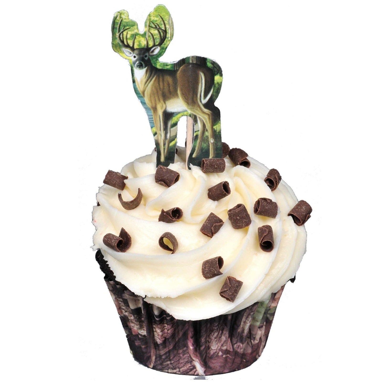Buck Party Cupcake Picks - Stesha Party