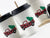 Buffalo Plaid Christmas Truck Paper Cups - Stesha Party