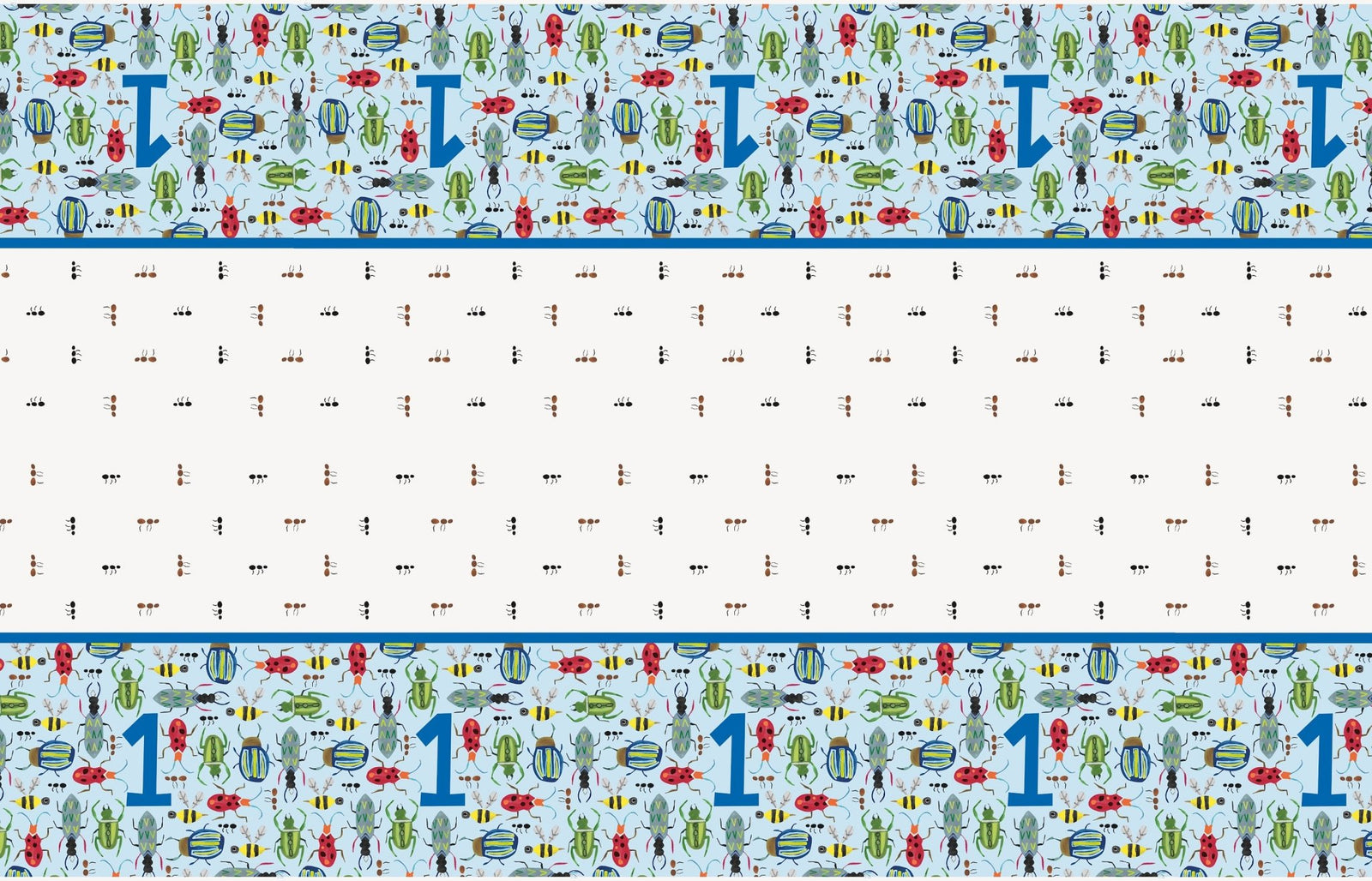 Bug First Birthday Tablecloth - Stesha Party