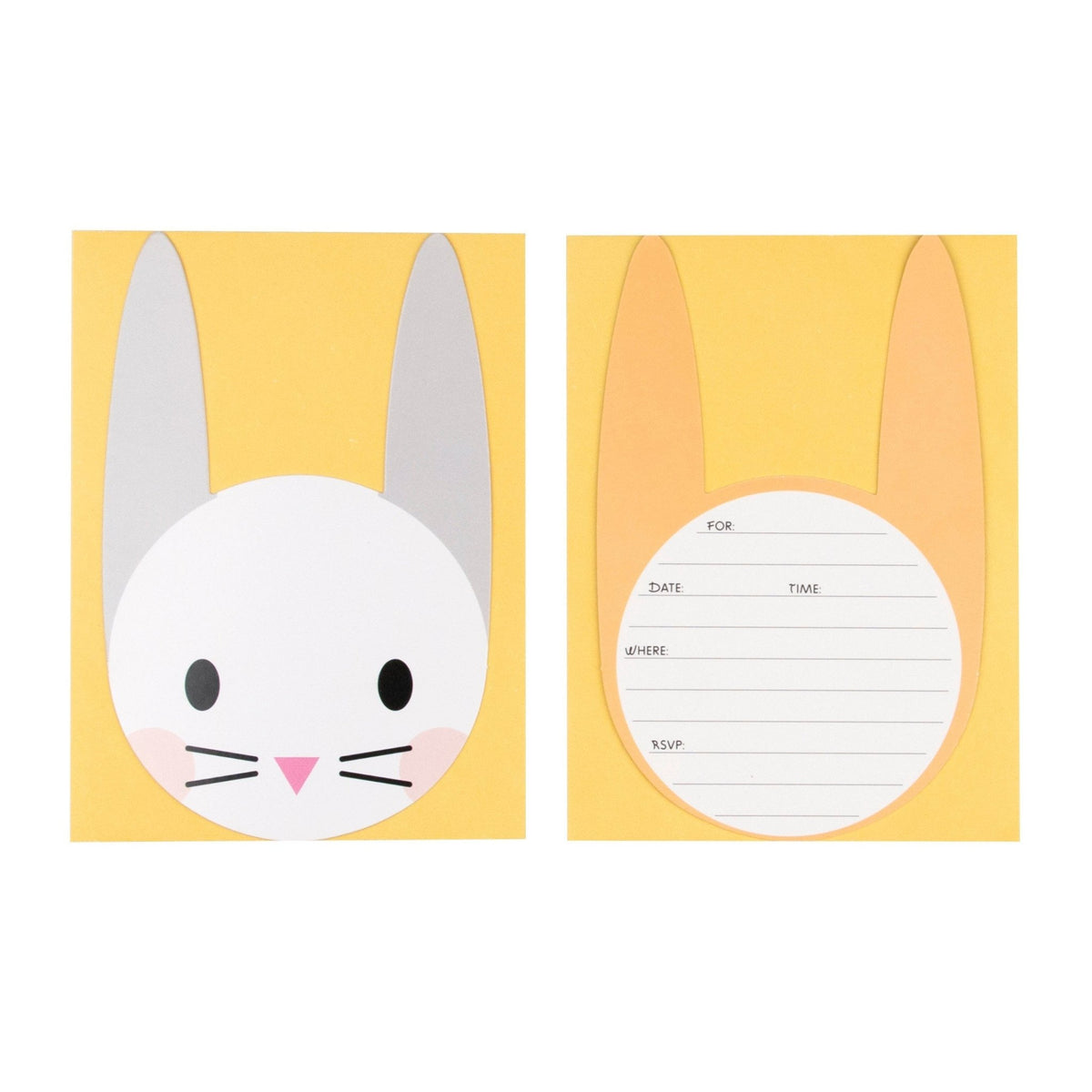 Bunny Invitations - Stesha Party