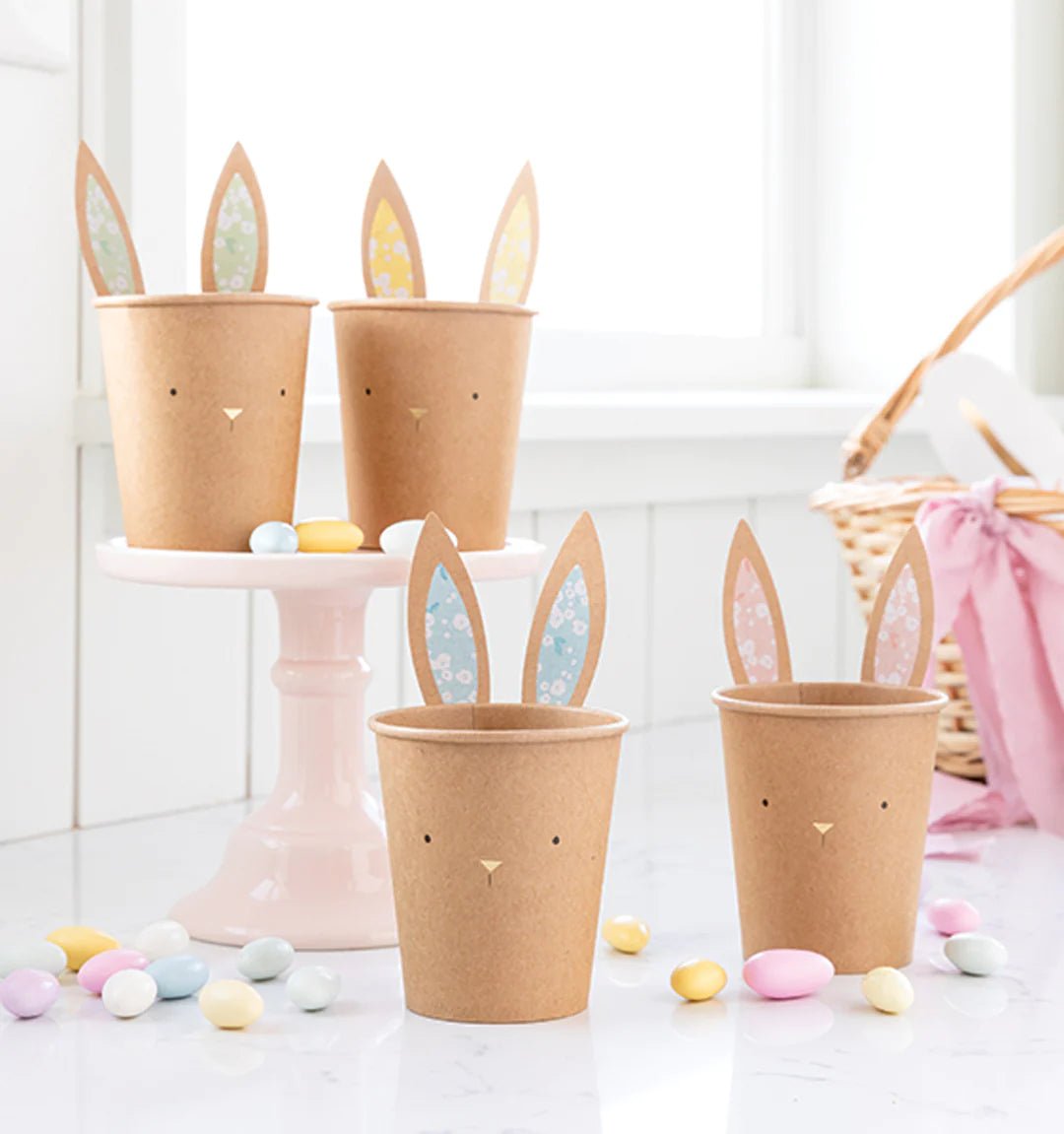 Bunny Rabbit Party Cups 8ct - Stesha Party