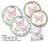 Butterfly Party Paper Plates & Napkins - Stesha Party