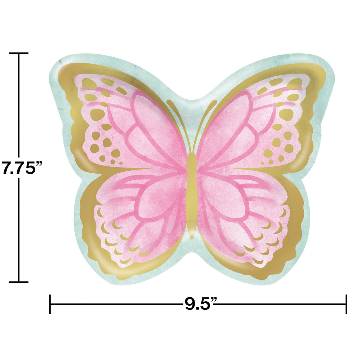 Butterfly Party Plates - Stesha Party