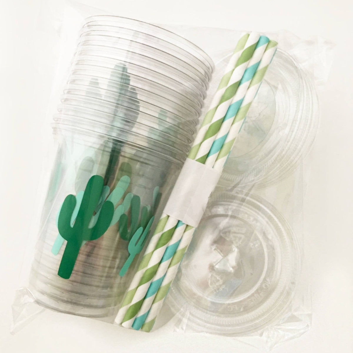 Cactus Party Beverage Cups - Stesha Party