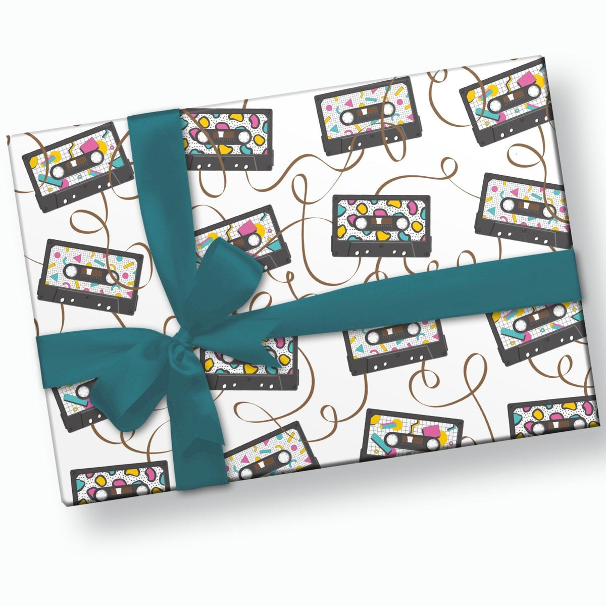 Cassette Tape Wrapping Paper - Stesha Party
