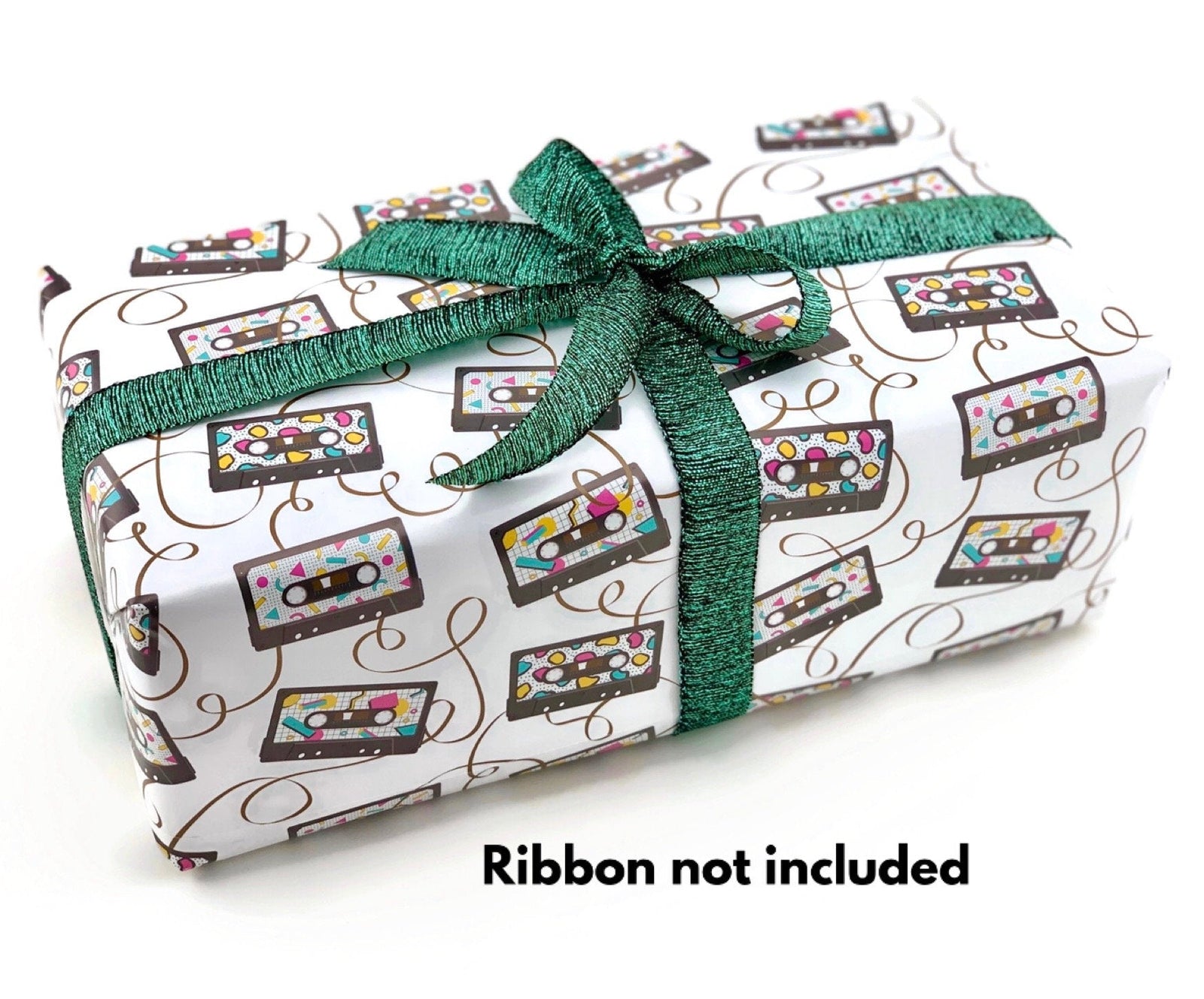 Cassette Tape Wrapping Paper - Stesha Party
