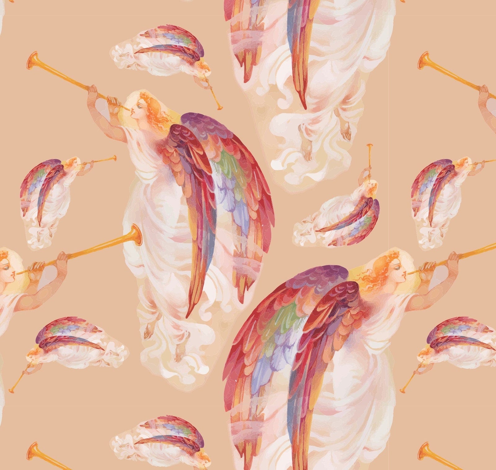 Choir Angel Wrapping Paper - Stesha Party